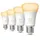 Philips LED-Birne 6W E27 570 lm warmweiß 4 St.