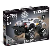 OPEN BRICKS - Monster Truck Silver OB-WS0908