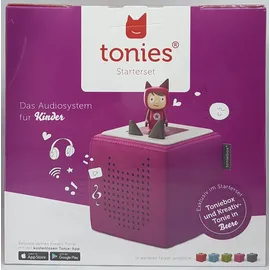 Tonies Toniebox Starterset beere mit Kreativ-Tonie