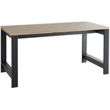 Innostyle Schreibtisch Jasmin Graphit / Artisan Eiche