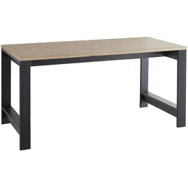 Innostyle Schreibtisch Jasmin Graphit / Artisan Eiche