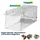 ideoon home Marder Lebendfalle Wiederverwendbare Gitterfalle 65 x 26 x 24 cm