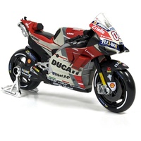 MAISTO 31593 - Modellmotorrad - Ducati Desmosedici GP '18 Andrea Dovizioso (weiß-rot, Maßstab 1:18)