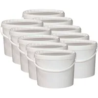 BIENEN SCHMIDT 12,5 kg Honigeimer weiß 10L Kunststoff Vorratsbehälter