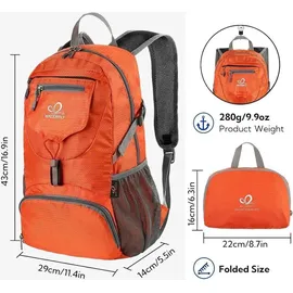luxuskollektion Ultraleichter 20 l orange