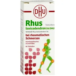 Rhus tox. D6 DHU bei rheumatischen Schmerzen