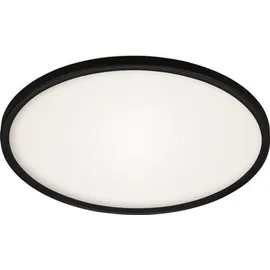 Briloner LED Panel Slim 1 schwarz Ø 42 cm
