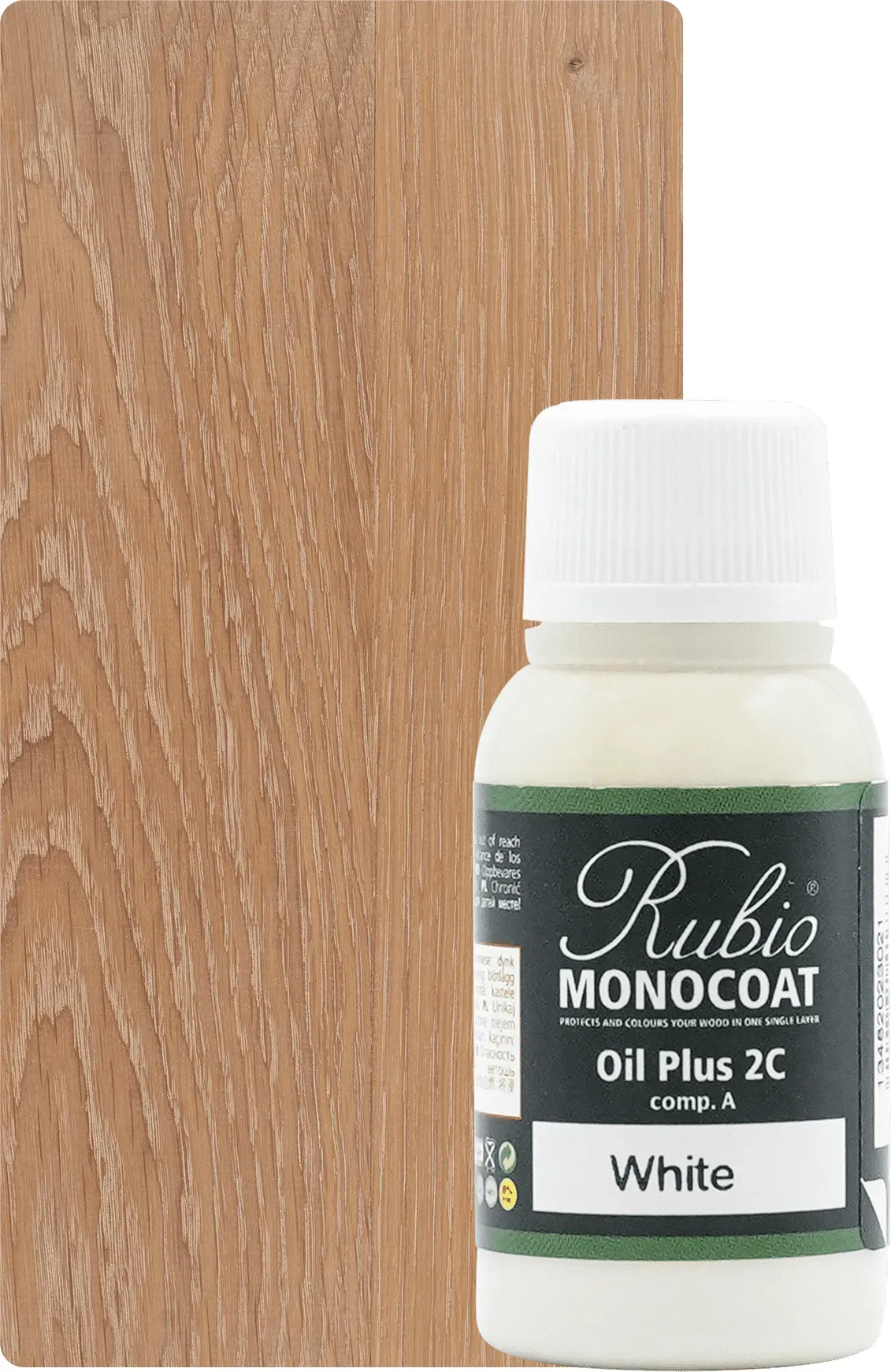 Rubio Monocoat Oil Plus 2C White 20ml (A) - 20ml [0,8m2]