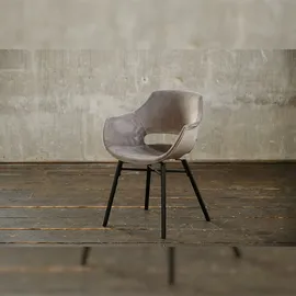 KAWOLA Zaja Velvet grau