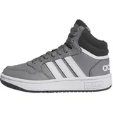 Adidas Hoops Mid Shoes Schuhe, Grey Three/FTWR White/Grey six, 36 2/3 EU