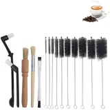 Dxary Kaffee Bürsten Set Reinigungspinsel 5 St.