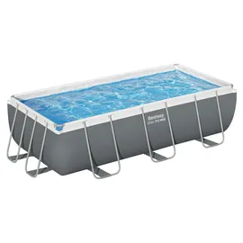 BESTWAY Power Steel Frame Pool  Set 404 x 201 x 100 cm inkl. Filterpumpe