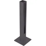 deutsche zauntechnik dz Fußplatte-Torpfosten 80x80 - ZINK