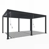 pergoline Pavillon Superior 3,6 x 5,3 m Anthrazit