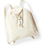 Westford Mill Festival-Rucksack / Stoff-Rucksack, 8 Liter BC2790 (Einheitsgröße) (Natur)