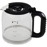 Russell Hobbs Ersatzglaskanne[für Kaffeemaschine Retro rot, schwarz, creme, 21702-56, 21701-56 21700-56] Kaffeekanne Glas für Filterkaffeemaschine 700025