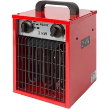Perel Heizlüfter 2000 W Rot
