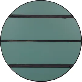 Woood Spiegel Ø 115 cm Schwarz