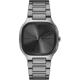 Skagen Herrenuhr Edelstahl grau Herren