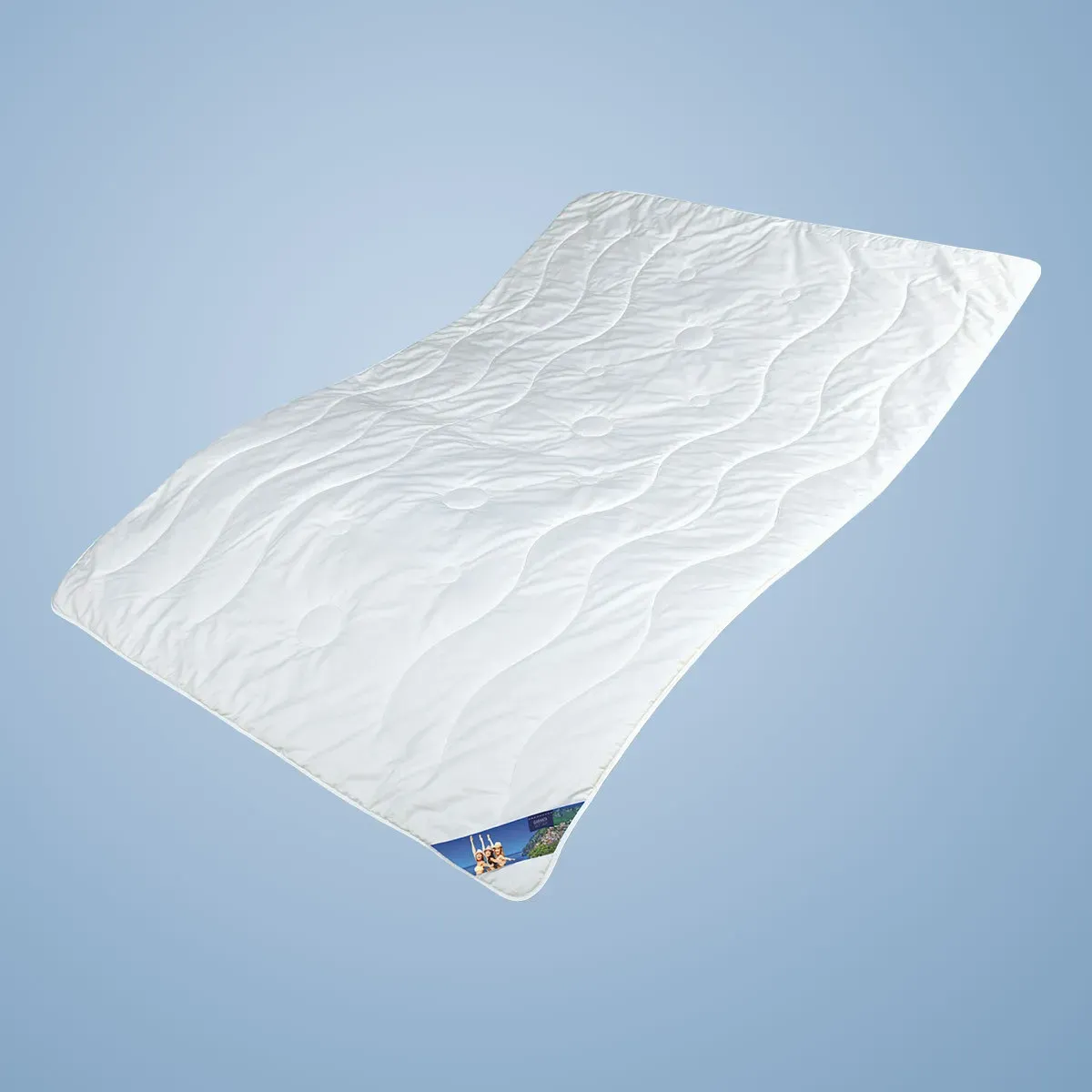 Garanta Seidendecke extra leicht, Füllung: 100% Seide 200x200 cm