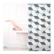 Relaxdays Duschrollo 80 x 240 cm bunt