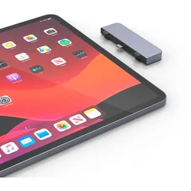 Hyper Drive 4-in-1 USB-C Hub iPad Pro Grau