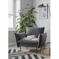 Andas Sessel »Stine Cocktailsessel«, Besonderes Design durch Kissenoptik und