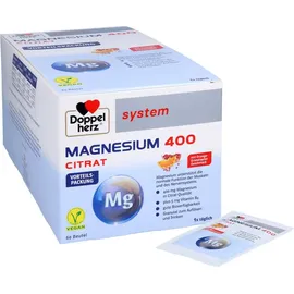 Queisser Doppelherz Magnesium 400 Citrat system Granulat 60 St