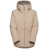 Mammut Damen Linard Guide HS Hoodie Jacke (Größe L, beige)