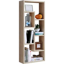 VCM Standregal 40 x 30 x 180 cm Braun