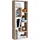 VCM Standregal 40 x 30 x 180 cm Braun