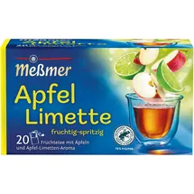 Meßmer Apfel-Limette Teebeutel 20 x 2,5 g