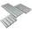 KosmosProfil ALU 8 Aluminium Systemprofil Typ I 100mm-2000mm silber