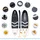 huiike Stand Up Paddling Board 305 x 84 x 15 cm schwarz