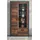 furn.design Vitrine Ward 97 x 201 cm Beige/Grau