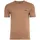 Boss Herren T-Shirt, 6er Pack - RN 6P Classic, Rundhals, Kurzarm, Cotton, uni Schwarz/Weiß/Hellbraun M