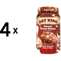 OATKING Protein Tassenkuchen Double Chocolate Black & White Pulver 500 g