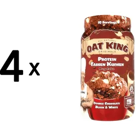 OATKING Protein Tassenkuchen Double Chocolate Black & White Pulver 500 g