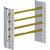 Siemens 8GS4010-7 Nachrüstsatz Sammelschiene 1-feldrig 12x 5mm 4-polig
