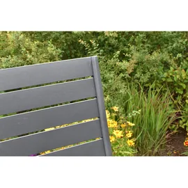 gardenson Astros Gartenlounge-Sessel 61,5 x 72 x 113 cm grau