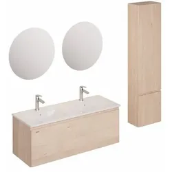 Naturel Ancona Badezimmer-Set Akazie KSETANCONA6