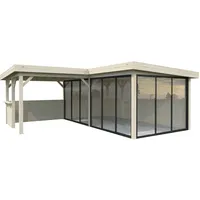 Palmako Gartenhaus Lenna 5,88 x 5,88 m Transparent