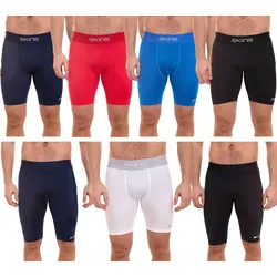 SKINS DNAmic PRIMARY oder FORCE Herren Sport-Shorts mit Gradient-Compression Technologie Kompressions-Bekleidung Schwarz, Blau, Rot, Weiß - S