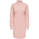 Only Strickkleid Pink/Silber XL