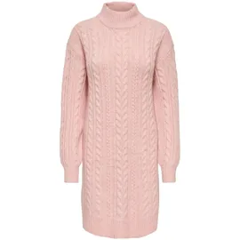 Only Strickkleid Pink/Silber XL