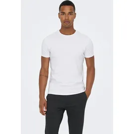 Only & Sons Shirt, Weiß, M