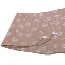 HOBEA-Germany Bezug für Stillkissen Waldbewohner cappuccino