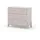 CaliCosy Kinderkleiderschrank Enola 40 x 80 x 90 cm Holz lackiert beige