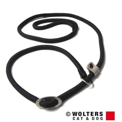 Wolters Hundeleine Moxonleine K2 schwarz Maße: 180 cm / 13 mm