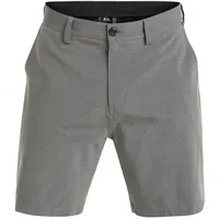 QUIKSILVER Union Heather AMPH 19 Herren-Shorts, Schwarz, 28